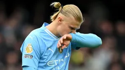 Erling Haaland had a big miss in Manchester City vs Manchester United