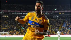 Tigres UANL Andre-Pierre Gignac celebrate his goal