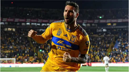 Tigres UANL Andre-Pierre Gignac celebrate his goal