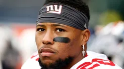 Saquon Barkley with the New York Giants