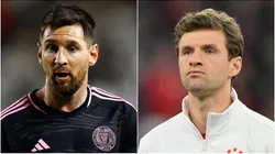 Lionel Messi and Thomas Müller