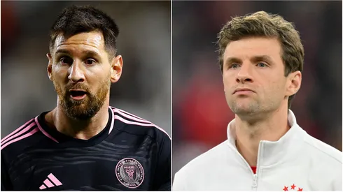 Lionel Messi and Thomas Müller