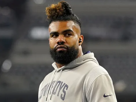 Cowboys' fans erupt on social media as Ezekiel Elliott makes his return