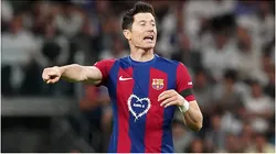 FC Barcelona's Robert Lewandowski