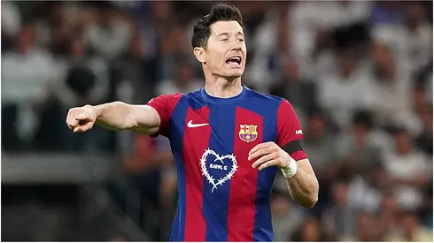 FC Barcelona's Robert Lewandowski
