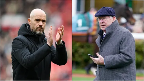 Erik ten Hag and Alex Ferguson