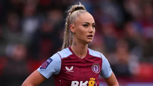 Alisha Lehmann of Aston Villa during the Barclays Women´s Super League match between Aston Villa and Liverpool FC at Poundland Bescot Stadium on March 03, 2024 in Walsall, England.