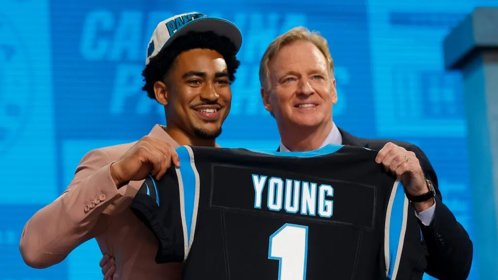Bryce Young, first overall pick of the Carolina Panthers