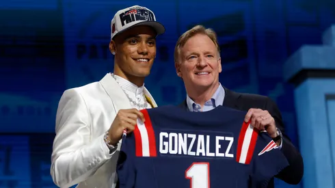 Christian Gonzalez, first-round pick of the New England Patriots