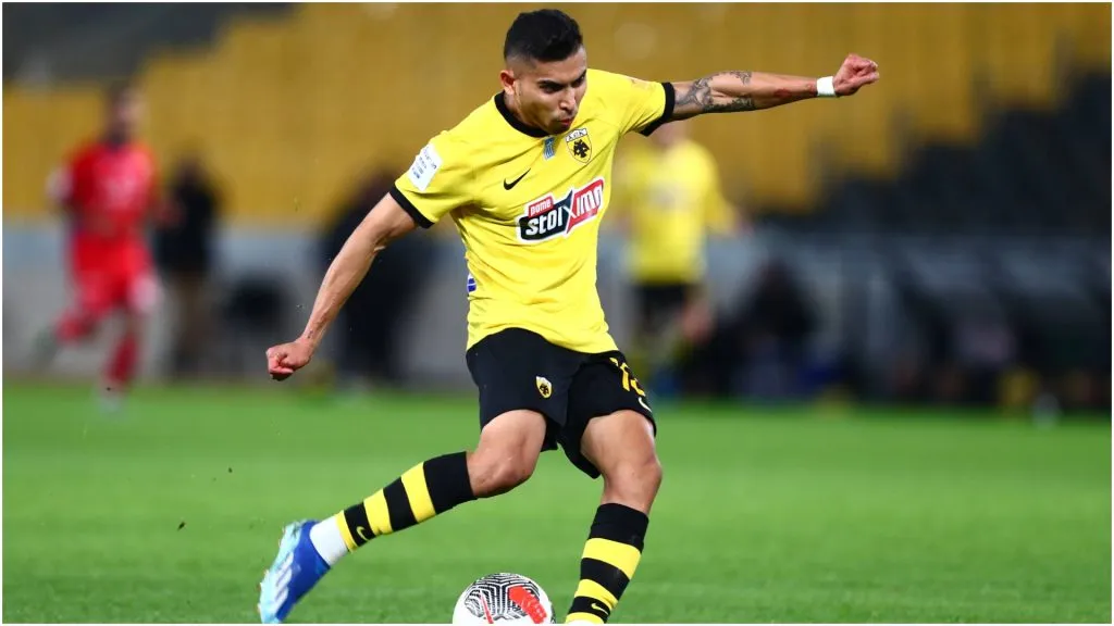 Orbelin Pineda of AEK Athens – IMAGO / ANE Edition