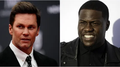 Tom Brady and Kevin Hart