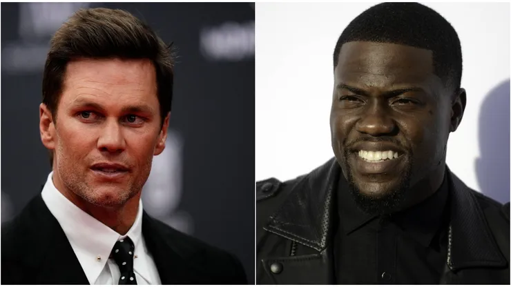 Tom Brady and Kevin Hart