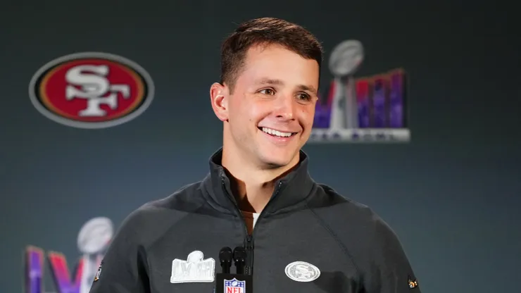 Brock Purdy quarterback of the San Francisco 49ers
