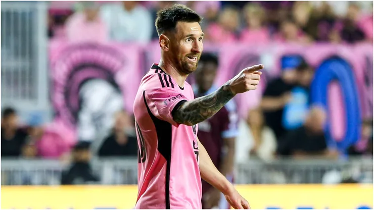 Inter Miami CF forward Lionel Messi