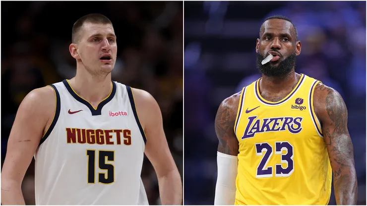 Nikola Jokic and LeBron James