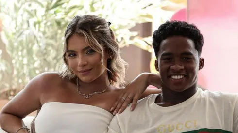 Gabriely Miranda and Endrick