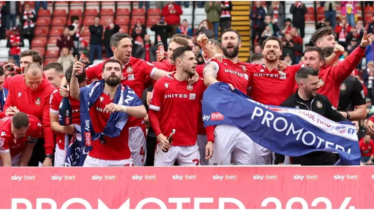 Wrexham players