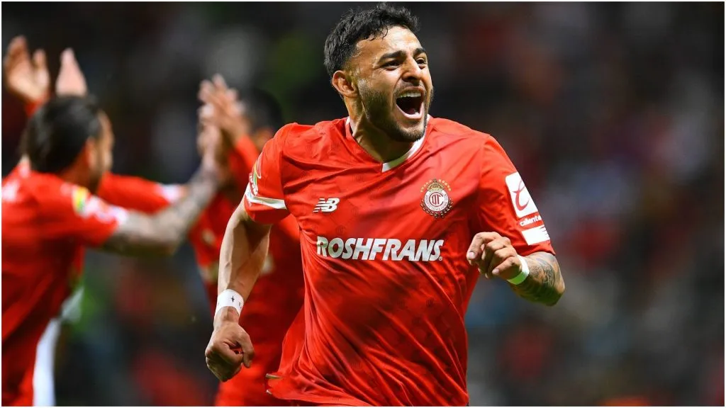 Alexis Vega of Toluca – IMAGO / Agencia-MexSport