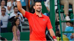 Novak Djokovic of Serbia
