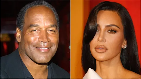 OJ Simpson and Kim Kardashian