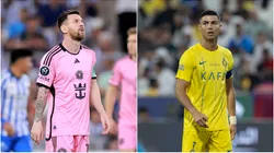 Lionel Messi (left) and Cristiano Ronaldo.