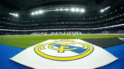 General view inside the stadium prior to the LaLiga EA Sports match between Real Madrid CF and Villarreal CF at Estadio Santiago Bernabeu on December 17, 2023 in Madrid, Spain.