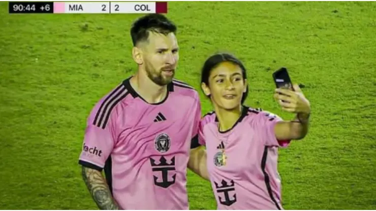 Lionel Messi and Antonella Siegert
