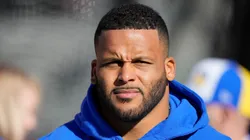 Aaron Donald, former player of the Los Angeles Rams
