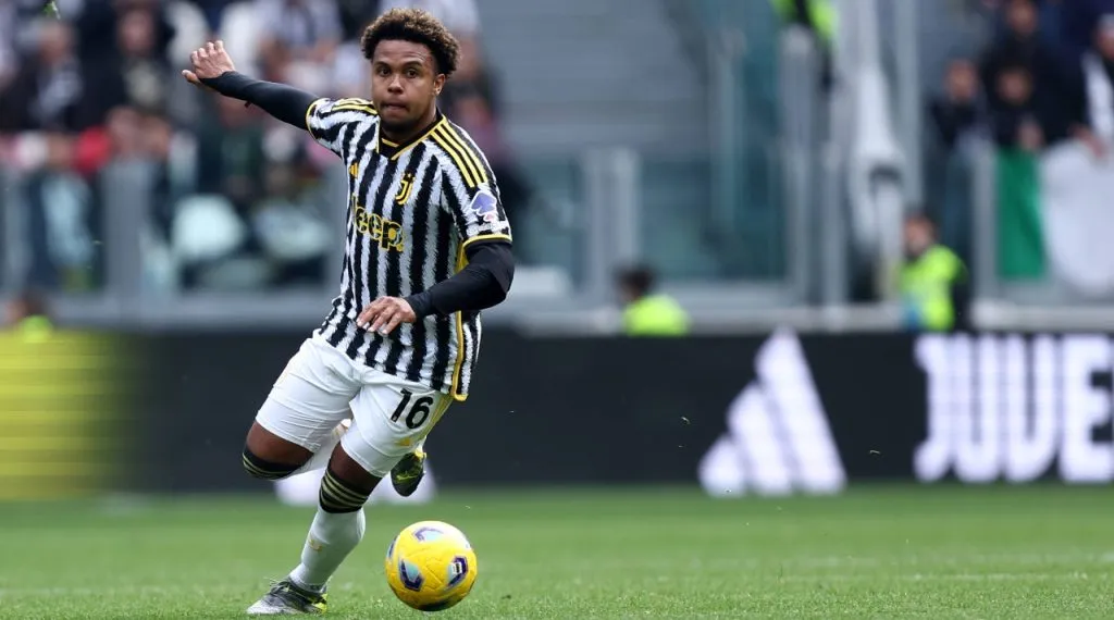 Weston Mckennie of Juventus Fc in action during the Serie A football match beetween Juventus Fc and Genoa Cfc at Allianz Stadium on March 17, 2024 in Turin, Italy . Torino Allianz Stadium Italy Copyright: xMarcoxCanonierox