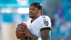 Lamar Jackson, quarterback of the Baltimore Ravens