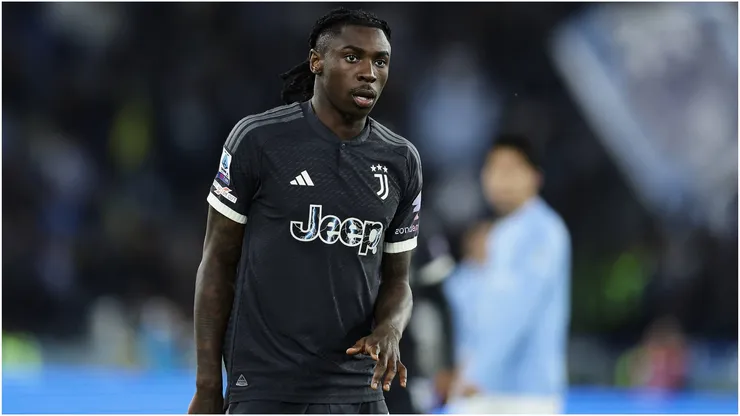 Juventus Italian forward Moise Kean