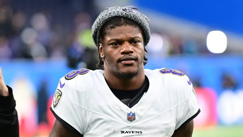 Lamar Jackson, quarterback of the Baltimore Ravens