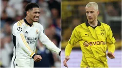 Jude Bellingham (left) and Marco Reus.