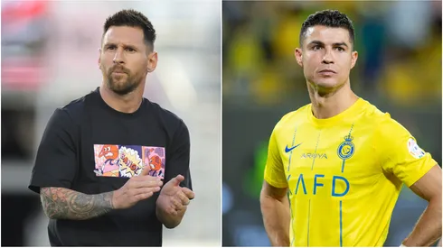 Lionel Messi (left) and Cristiano Ronaldo.