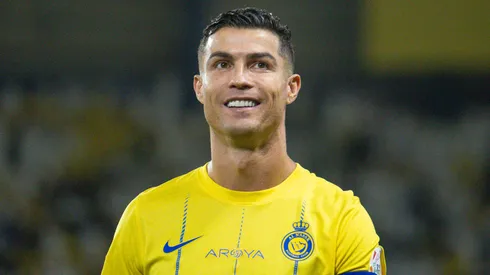 Cristiano Ronaldo of Al Nassr looks on during the Saudi Pro League match between Al-Nassr and Al-Hilal at Al Awwal Park on May 17, 2024 in Riyadh, Saudi Arabia.