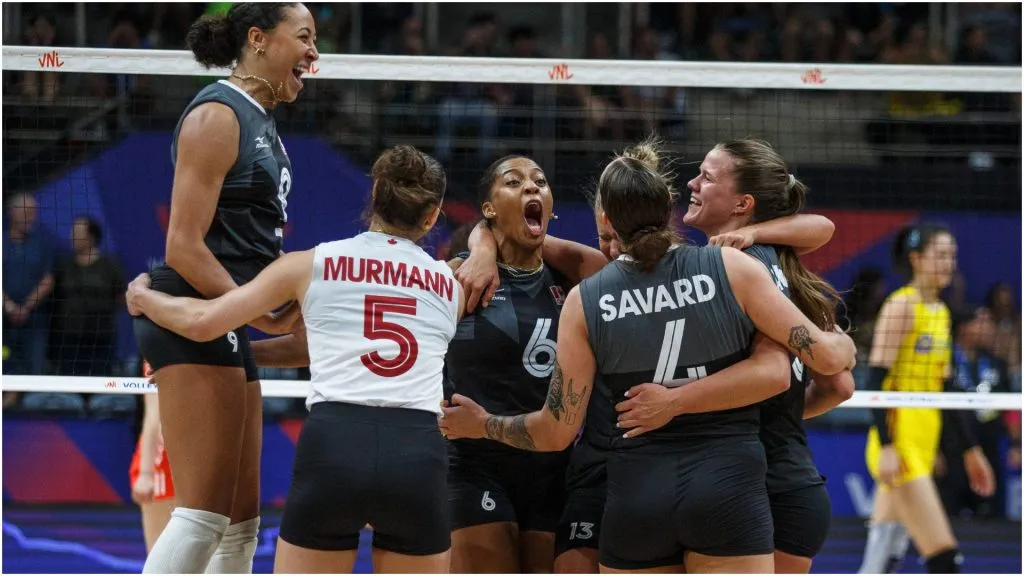 Players of Canada celebrate – IMAGO / Xinhua