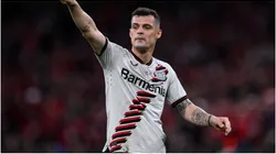Granit Xhaka of Bayer Leverkusen