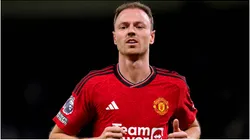 Manchester United's Jonny Evans