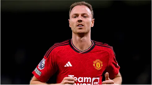 Manchester United's Jonny Evans