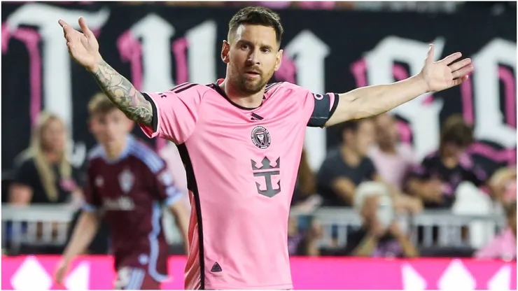 Inter Miami CF forward Lionel Messi