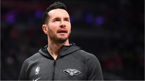 JJ Redick playing for the New Orleans Pelicans.