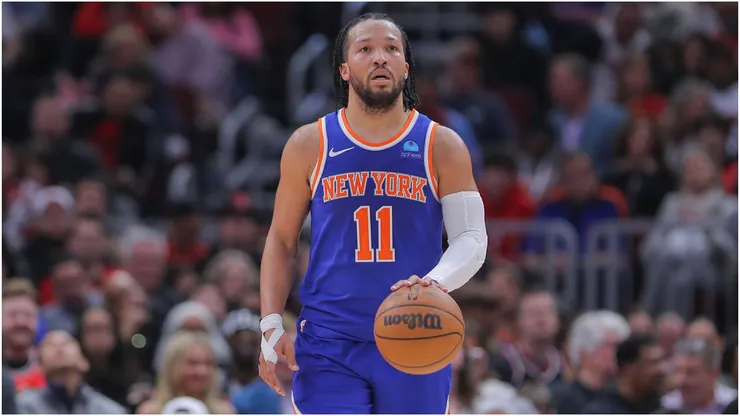 Jalen Brunson of the New York Knicks