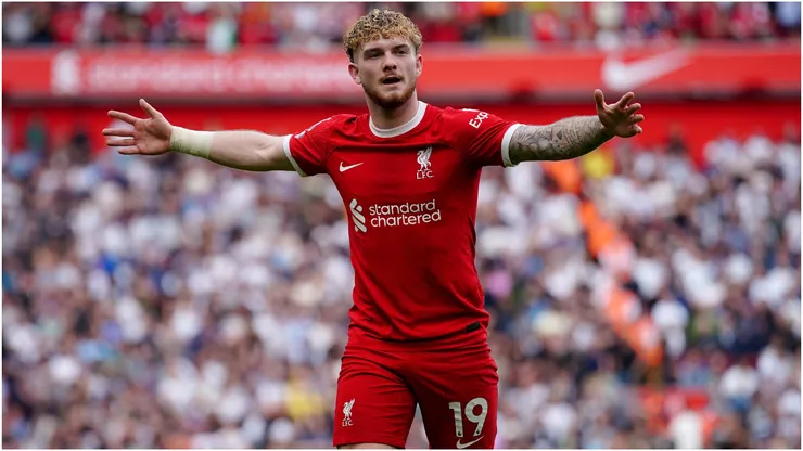 Liverpool's Harvey Elliott