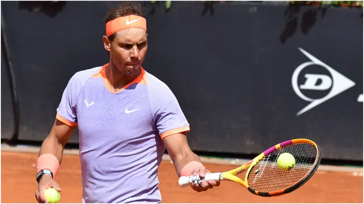 Rafael Nadal in Rome, Italy