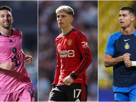 Neither Messi nor Ronaldo: Garnacho calls another star 'best player in the world'