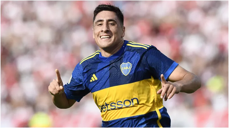 Miguel Merentiel of Boca Juniors