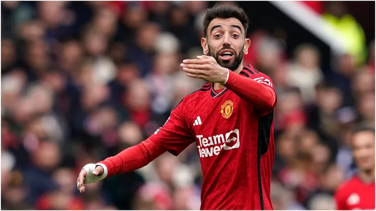 Bruno Fernandes of Manchester United