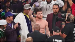 Canelo Alvarez during the Boxing fight