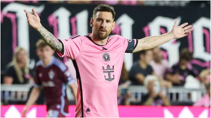 Inter Miami CF forward Lionel Messi