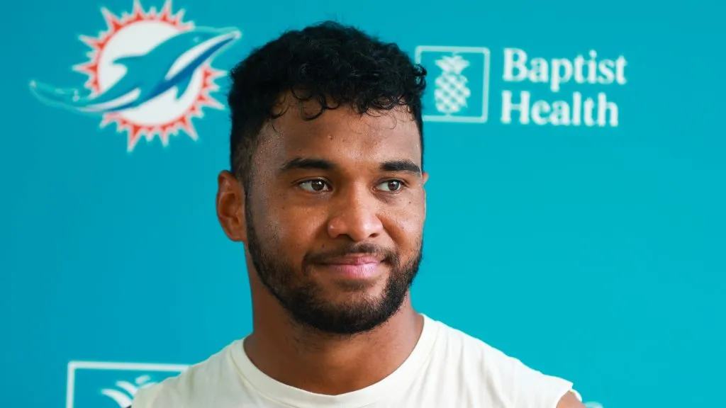 Tua Tagovalioa will have the best WR group in the NFL (Getty Images)